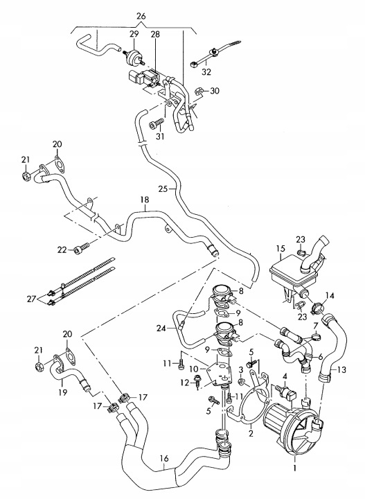 фото №8, Шланг трубка  повітря 4f0133889j audi a6 s6 c6