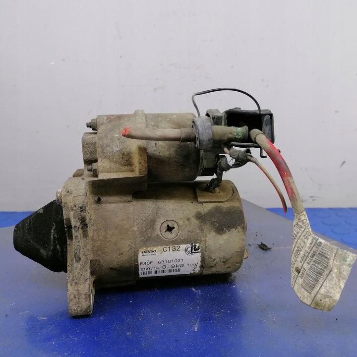 фото №5, Fiat panda ii 1.2b стартер 63101021