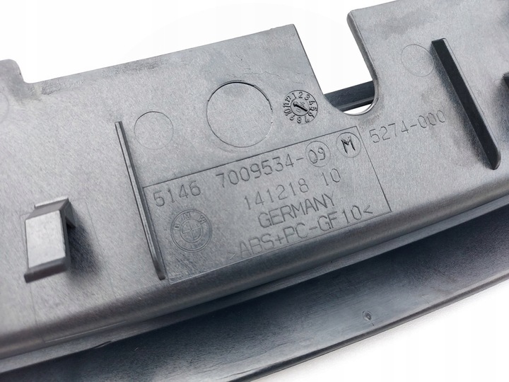 фото №6, Панель під лобовим склом задні bmw e63 чорні планка pod скло