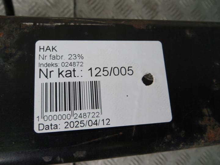 фото №6, Honda cr-v iv hak буксировочный 12-16