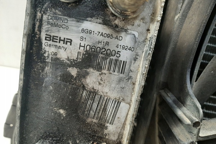 фото №9, Комплект радіатор volvo s60 ii p31293777 2.4l дизель 151kw 2011
