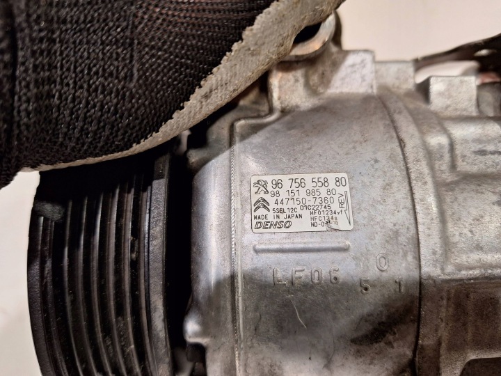 фото №7, Kopmpresor кондиционера 9675655880 peugeot partner iv 1.5 hdi 18-