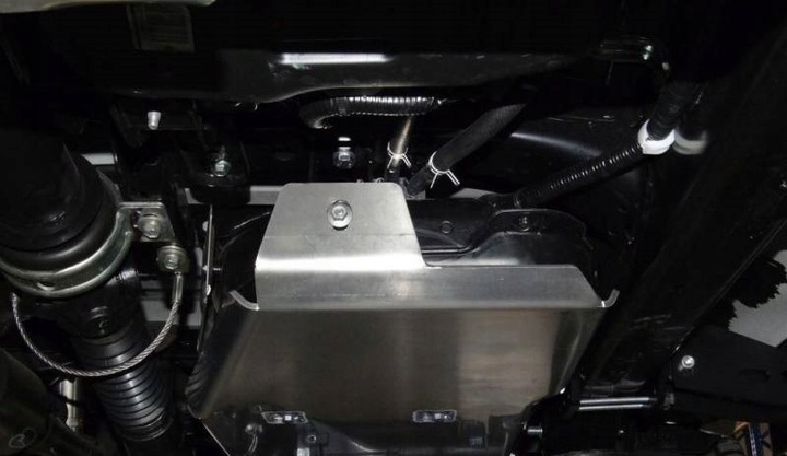 фото №9, Toyota hilux revo защитные накладки шасси двигателя коробки коробки передач бак топлива