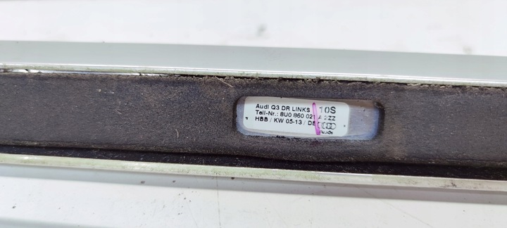 фото №7, Рейлінг рейлінги дахові даховий хром audi q3 8u 8u0860022a 8u0860021a 2zz