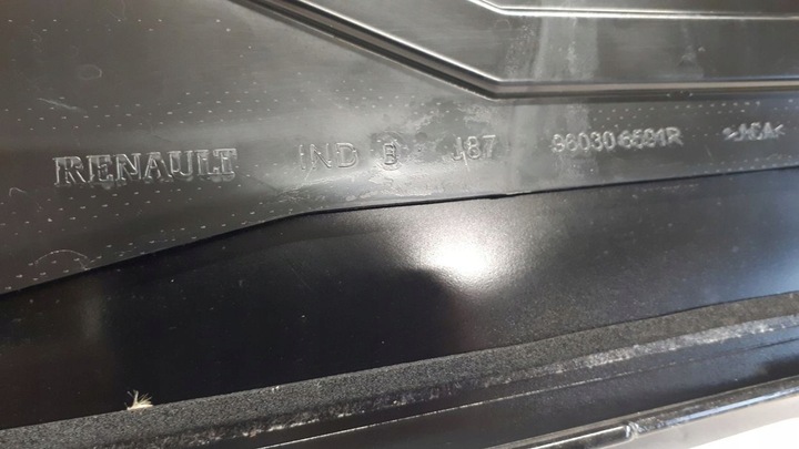 фото №8, Renault captur 2013-2019 спойлер кришки зад