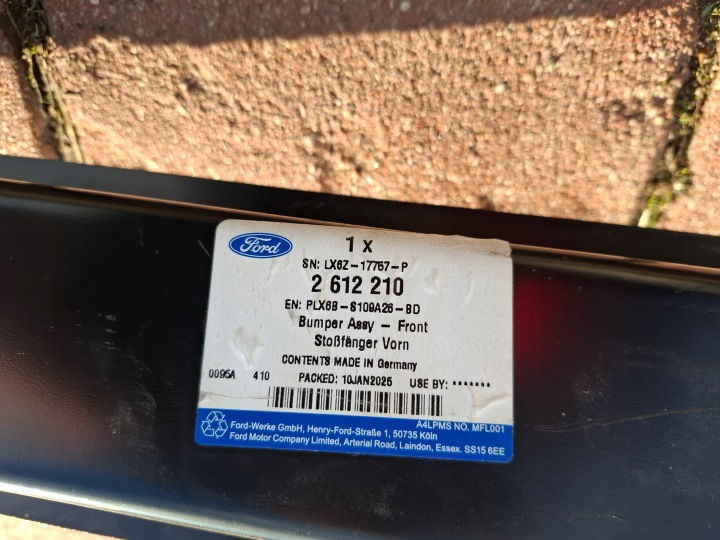 фото №11, Балка бампера перед ford kuga mk3 19- lx6z-17767-p нова оригінал!
