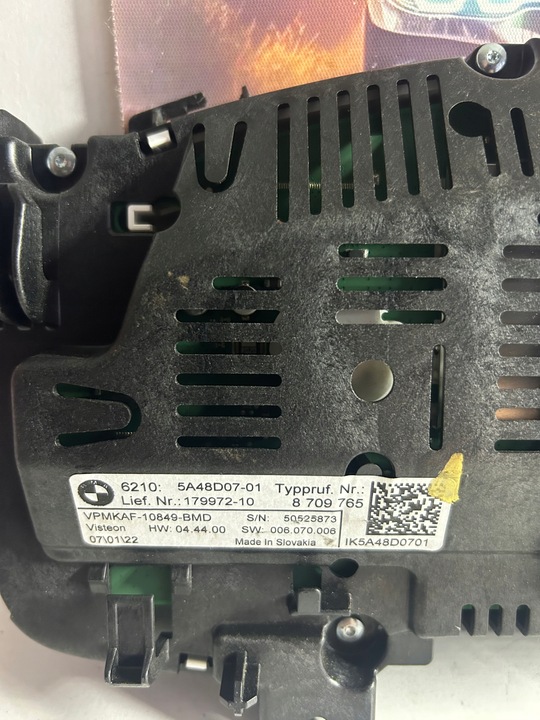 фото №10, Bmw 3 g20/21 5 g30/31 x3 g01 x4 спідометр  virtualny манометр led 8709765