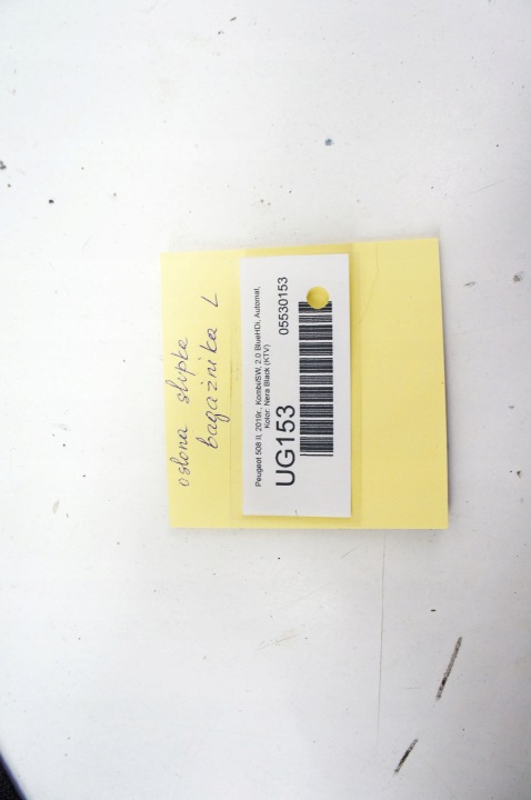 фото №6, Ug153 peugeot 508 ii защита стойка левое зад 9819517477 универсал sw