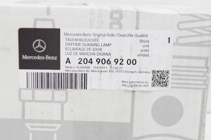 фото №8, Mercedes-benz b-class w246 свет передние правые drl новое оригинальные a204
