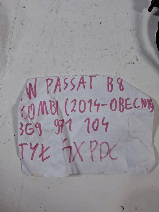 фото №6, Volkswagen passatb8 установка електричний датчики pdc 3g9971104