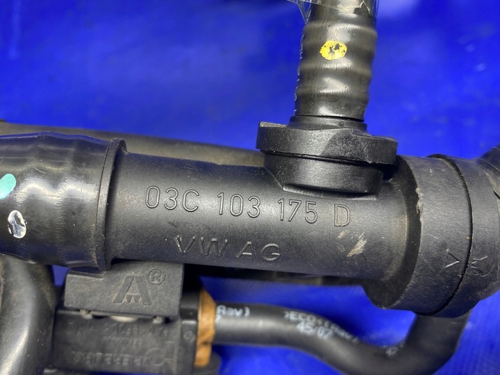 фото №8, Шланг шланг трубка воды vw tiguan golf v audi seat bwk 1.4 tsi 03c103175d