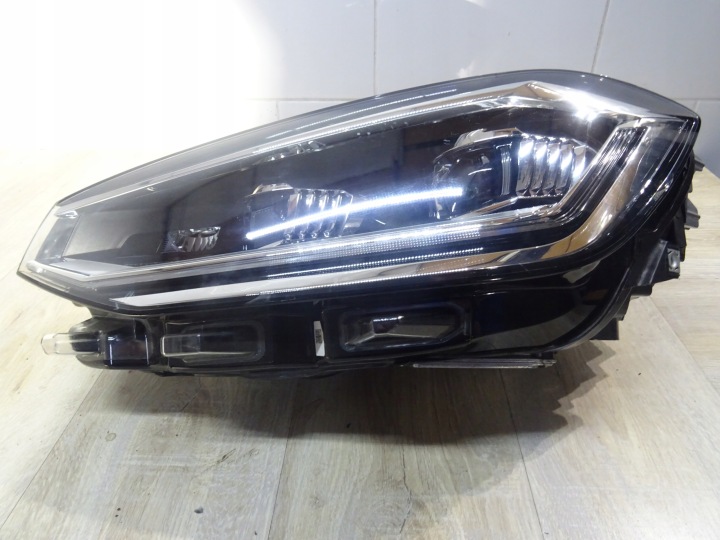 фото №10, Vw golf 7 vii фара левая полный led 517941035c рестайлинг
