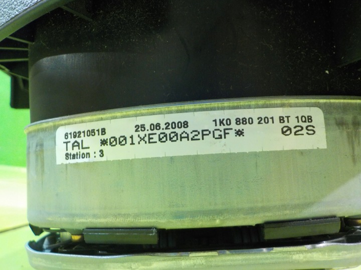 фото №6, Vw scirocco 2.0 tsi 08r 3d подушка  подушка водія 1k880201bt 61921051b