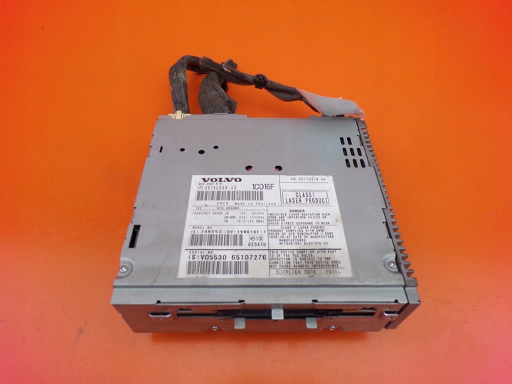 фото №1, Радіо cd 30752889 volvo v50 06r s40 ii