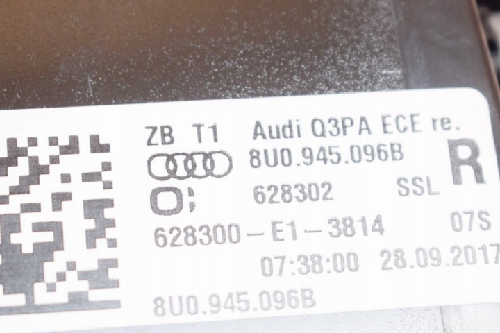 фото №7, Audi q3 8u фара задня права 8u0945096d оригінальна нова
