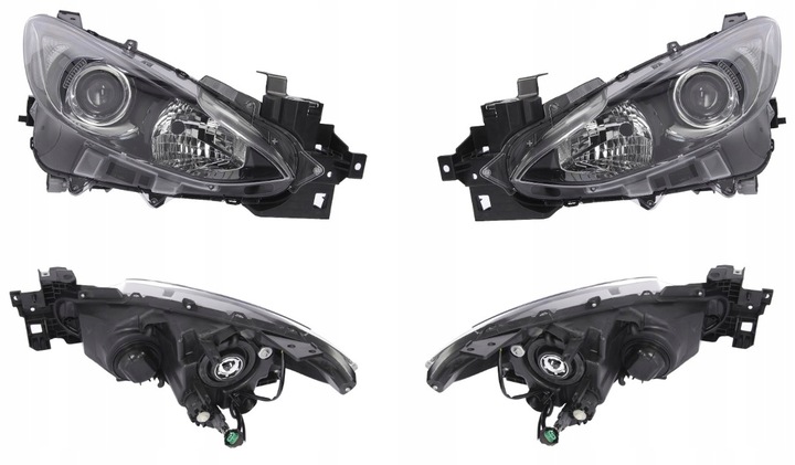 фото №1, Фара лампа mazda 3 bm 13-17 l+p tyc