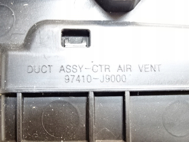 фото №7, Hyundai kona средняя решётка воздуховод консоли панели 97410-j9000