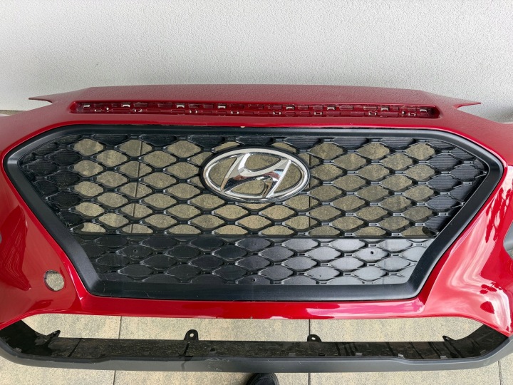 фото №9, Hyundai kona i бампер перед 17-20 2017- решітка