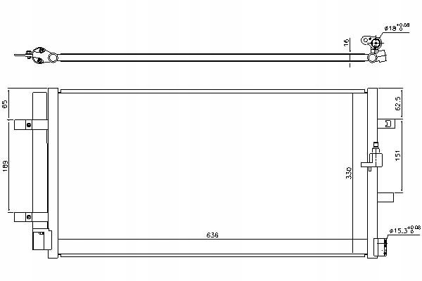 фото №13, Nissens 940453 конденсатор, кондиціонер