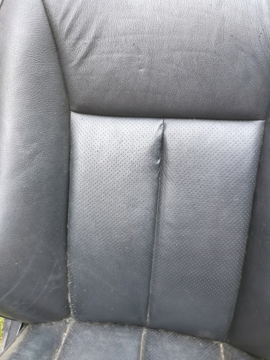 фото №7, Сидіння правий пасажира mercedes w210 шкіра чорний ele електричний