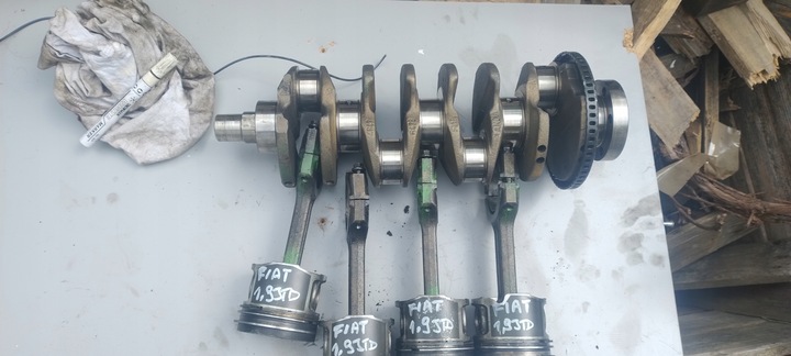 фото №1, Fiat opel alfa romeo 1,9jtd 1,9cdti wał колінчастий