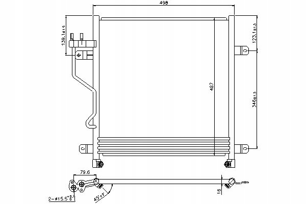 фото №15, Радиаторов кондиционера nissens 940323