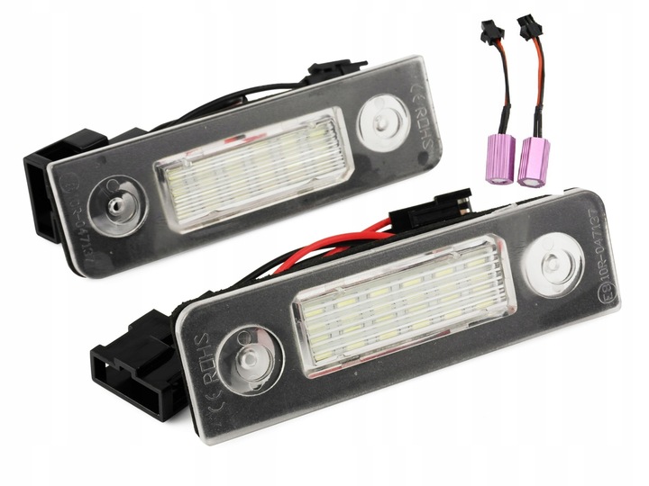 фото №1, Підсвітка led номерного знака skoda octavia 2 ii vag