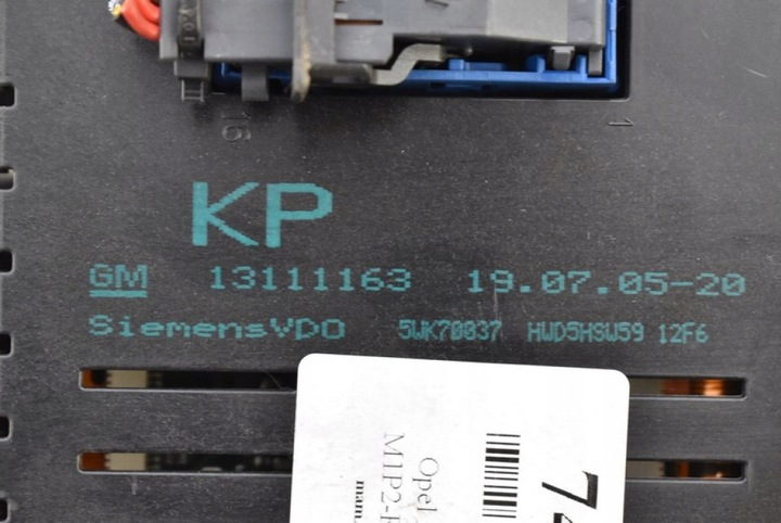 фото №11, Радіо радіопрогравач 13145174 cd50 телефон cd sim opel astra 3 iii 04-07