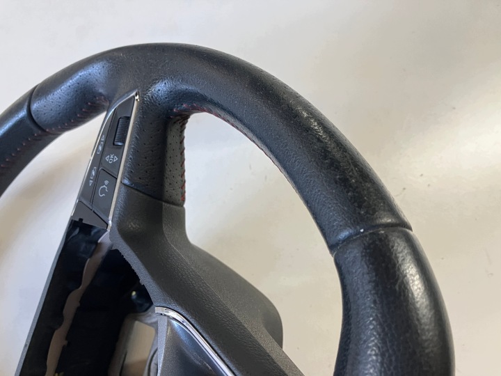 фото №7, Руль подушка подушка кожа fr seat leon 3 iii 5f 5f0419091m