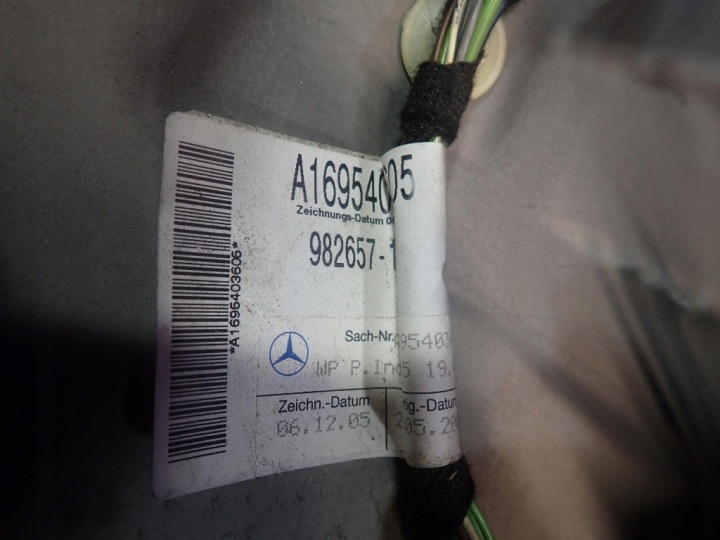 фото №10, Mercedes b-klasa w245 05-08 підйомник вікна ліві перед a1697203179 6 pin