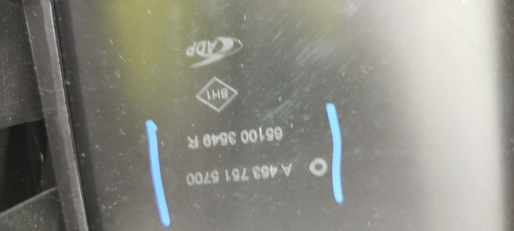 фото №9, Капот smart eq forfour 2020- цвет en4 a4537514700