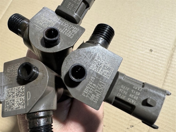 фото №6, 3x форсунка инжектор топлива форсунки 55490361 opel astra k 5 v 1.5 cdti lxd