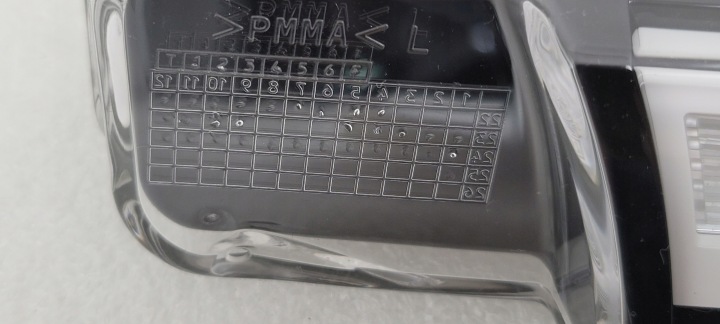 фото №14, Фара правая левая молдинг led решётка vw id.7 14a941654 14a941653