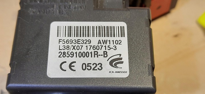 фото №7, Замок зажигания ключ x2 renault trafic iii 285910001r