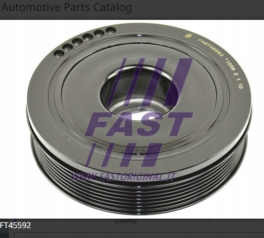 фото №2, Колесо ременное вала renault trafic 01 2.0 dci