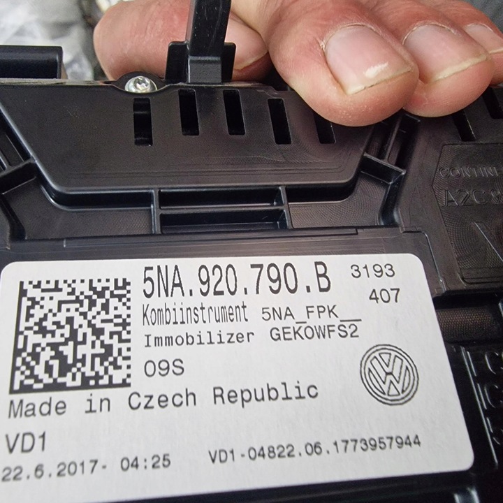 фото №5, Спідометр  virtualny+ рамка kpl tiguan ii 5na 5na920790b 5nb857189g