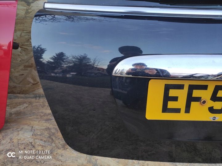 фото №11, Mini cooper r56 кришка зад a25/9 red 851 блакитний a63