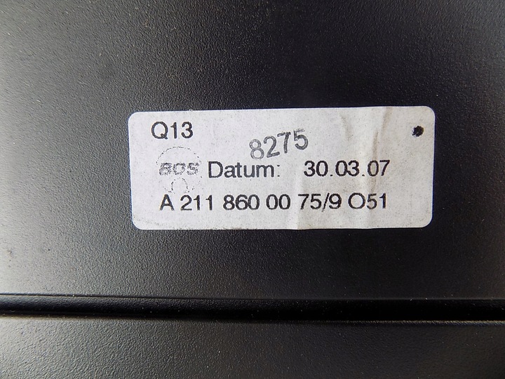 фото №5, Mercedes w211 ролета багажника универсал a2118600075