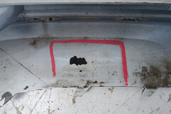 фото №11, Vw passat b8 3g0 рестайлинг r-line бампер перед передний 3g0807221g