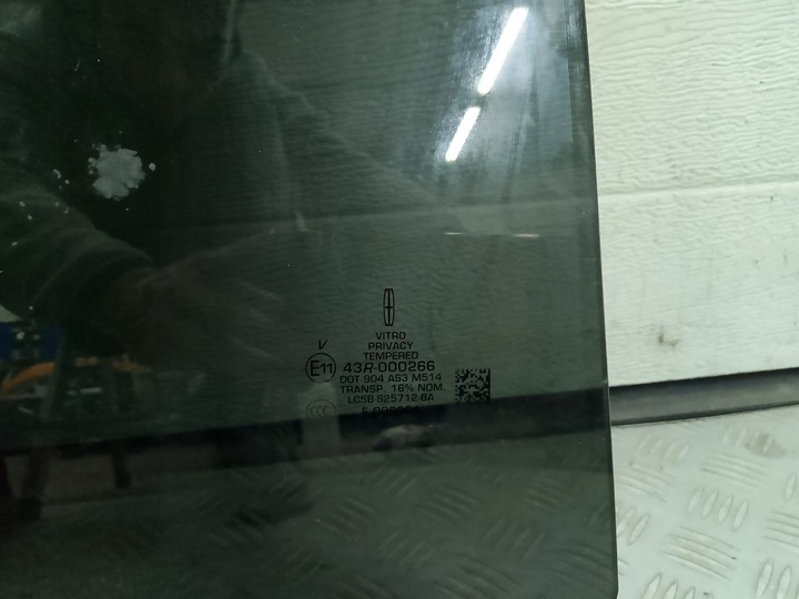 фото №2, Lincoln aviator 2022 чёрный label стекло правые зад правая задняя