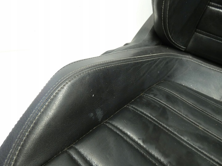 фото №14, Kpl сидений сиденья перед диван зад vw passat cc кожаные чёрные