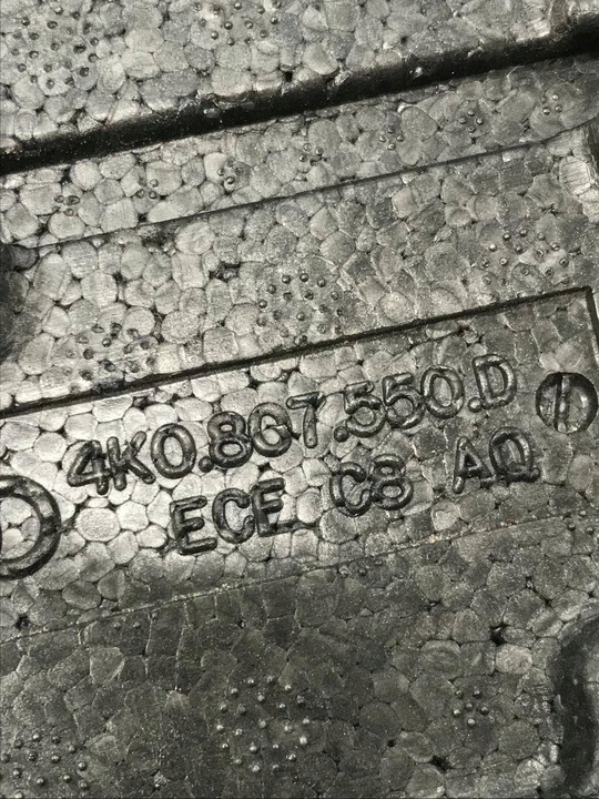 фото №8, Audi a6 c8 абсорбер пена бампера перед 4k0807550d