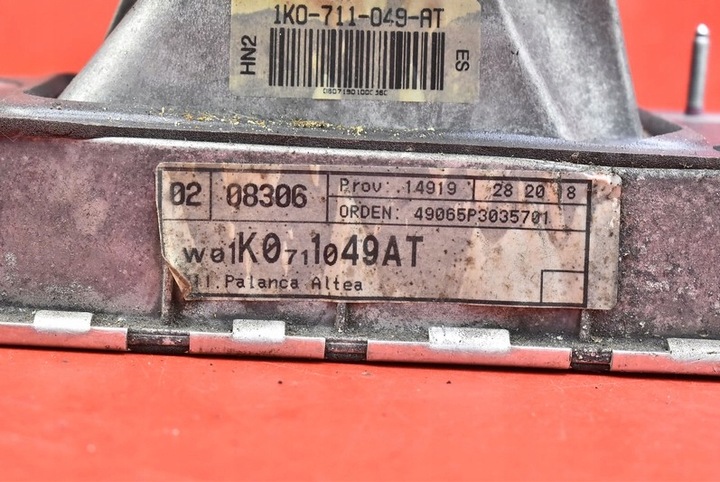 фото №9, Выборщик домкрат коробки передач 6 передача 1k0711061a seat altea fr 2.0 tdi 170 km