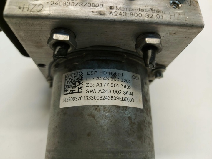 фото №5, Mercedes gla 250e рестайлинг h247 блок управления abs блок управления  a2439003201