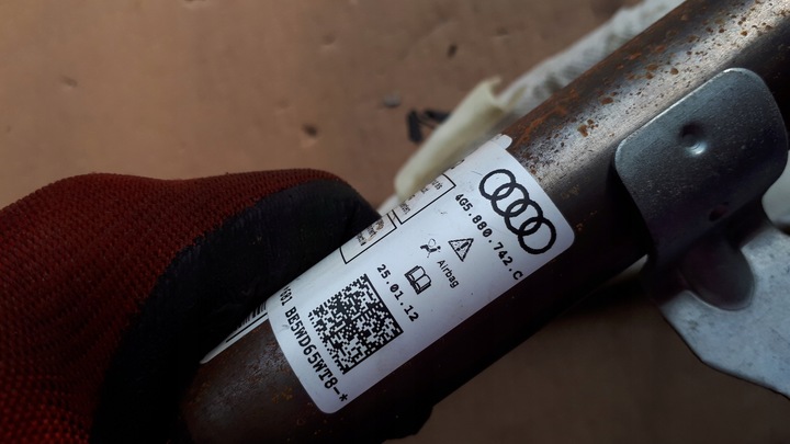 фото №11, A6 c7 4g s6 шторка права подушка безпеки sedan 4g5880742c