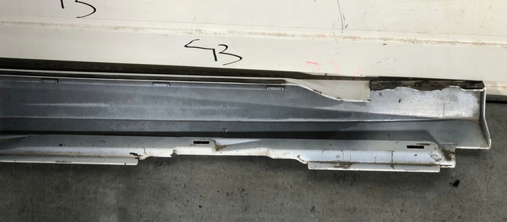 фото №15, Audi a6 c8 2018- планка порогова ліва накладка порога ліва оригінальна