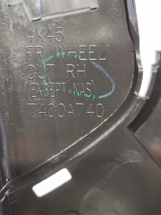 фото №5, Mitsubishi eclipse cross liswa na крыло правая перед 7400a740