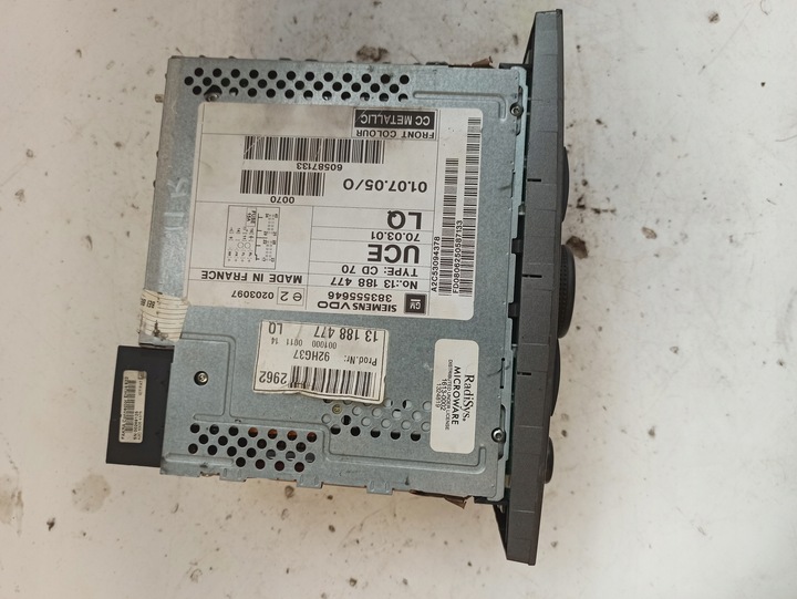 фото №9, Opel vectra c радио радиопроигрыватель cd70 13188477