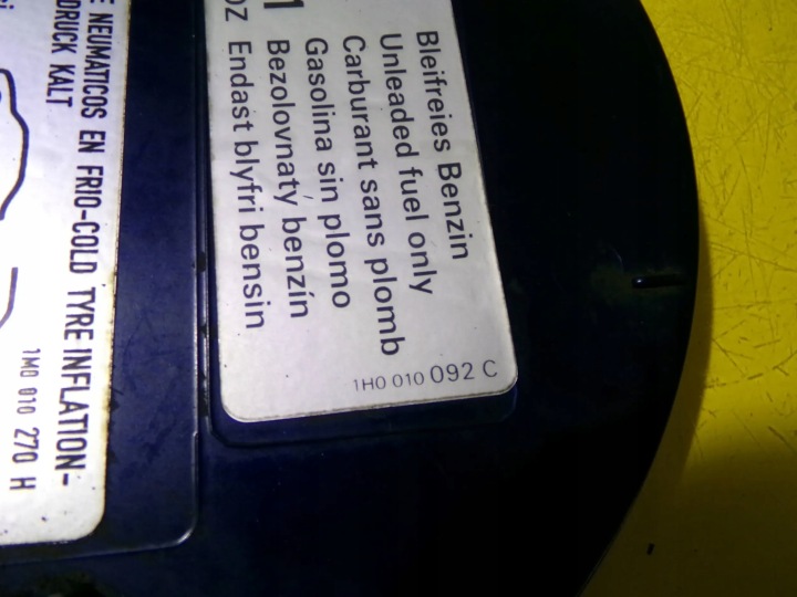 фото №9, Крышка заливка топлива seat leon 1m 2000 1h0010092c код lak: lb5n nr297