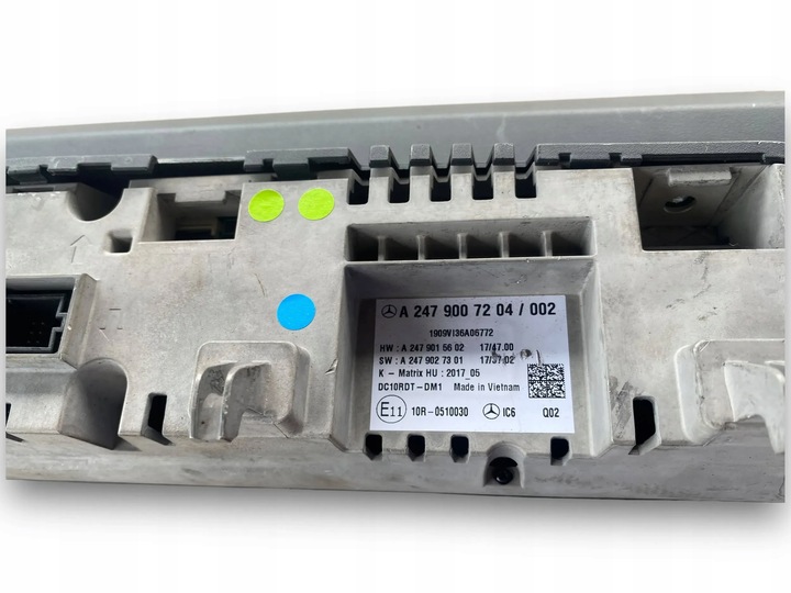 фото №8, Mercedes w177 w247 спидометр приборы 2479007204 #61